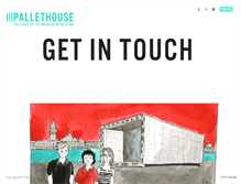 Tablet Screenshot of palettenhaus.com